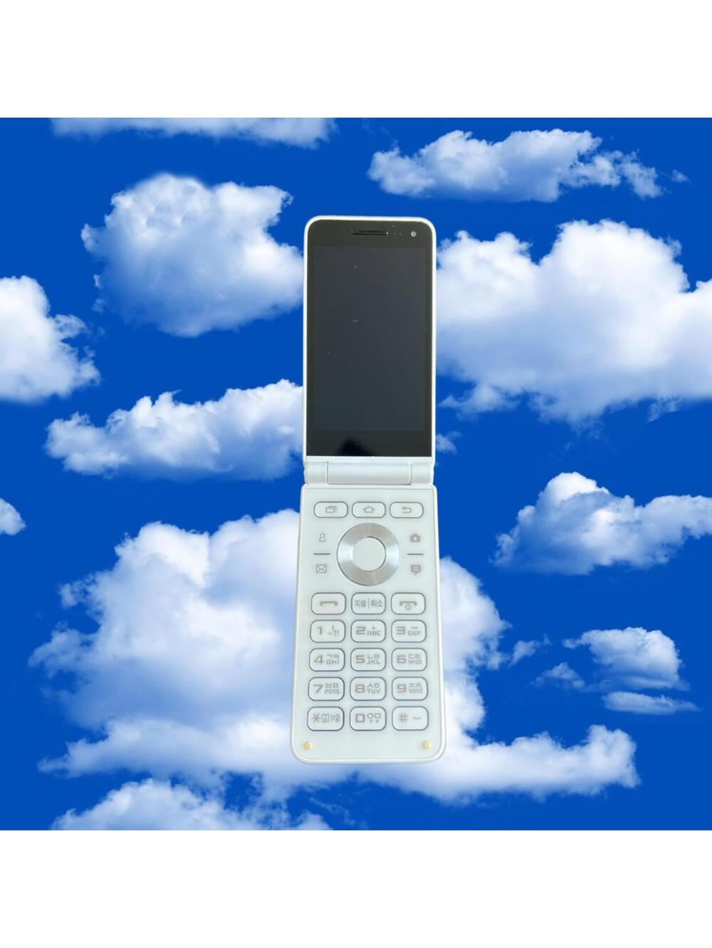Samsung Galaxy Folder 2 SM-G160N Unlocked 4G WIFI Original Flip Phone WHITE